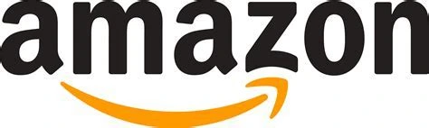 Amazon logo representing the world's largest online retailer offering a wide variety of products including books, electronics, clothing, and more