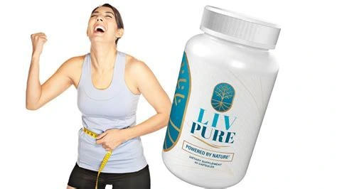 Liv Pure supplement bottle with natural ingredients, designed to support liver health and detoxification for overall wellness